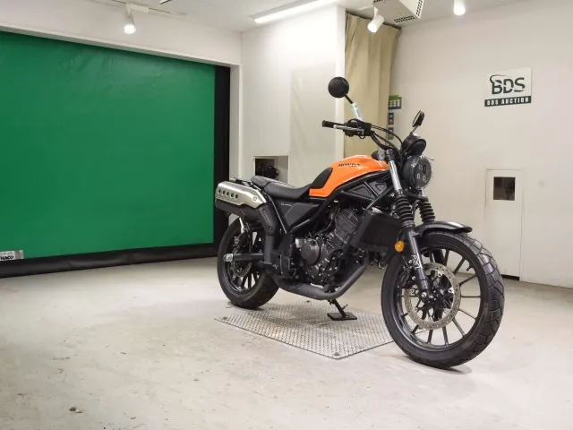 Honda CL250, оранжевый, фото 3