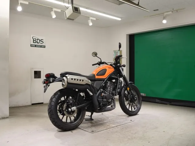 Honda CL250, оранжевый, фото 5