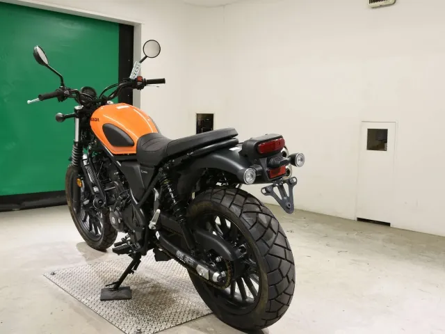 Honda CL250, оранжевый, фото 6