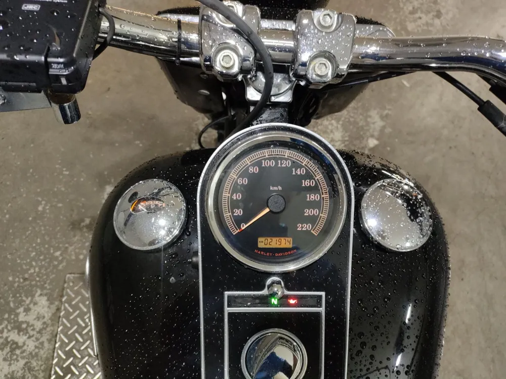 Harley-Davidson FLSTFB1580 2010, чёрный, фото 5