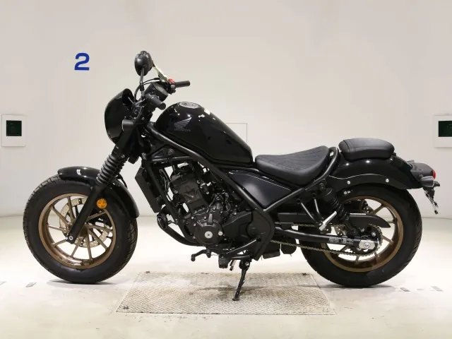 Honda Rebel 250, чёрный, фото 2