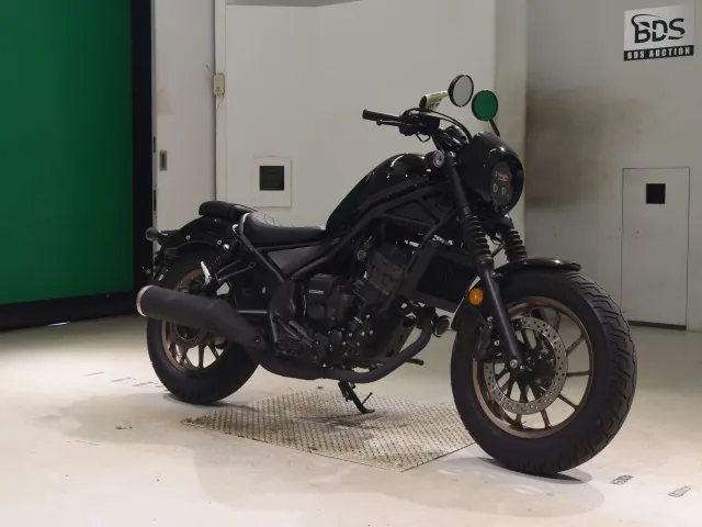 Honda Rebel 250, чёрный, фото 3