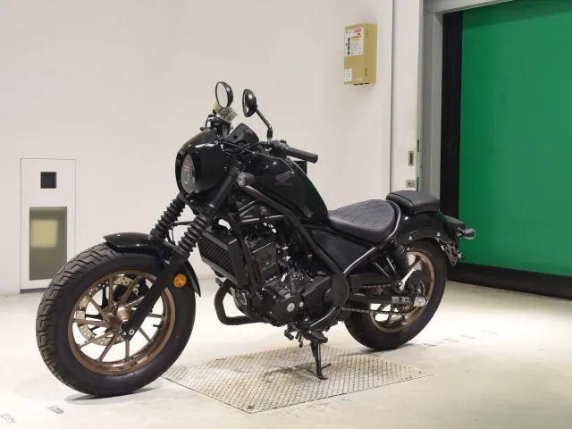 Honda Rebel 250, чёрный, фото 4