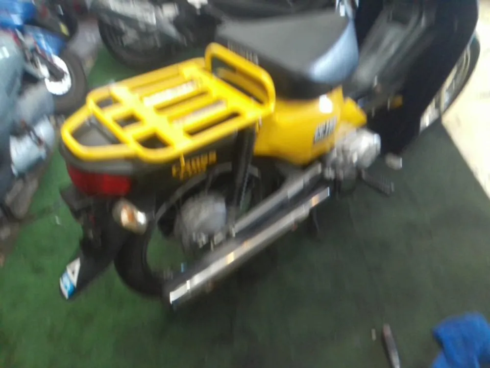 Honda Cross Cub, black / yellow, фото 4