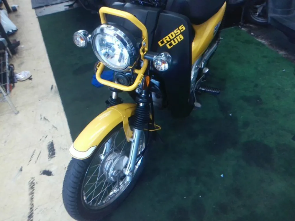 Honda Cross Cub, black / yellow, фото 5