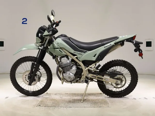 Kawasaki KLX230 Sherpa, зелёный, фото 2