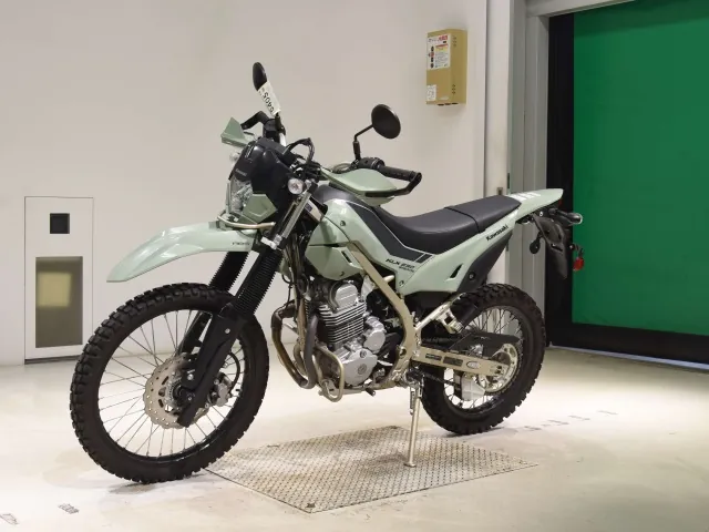 Kawasaki KLX230 Sherpa, зелёный, фото 4
