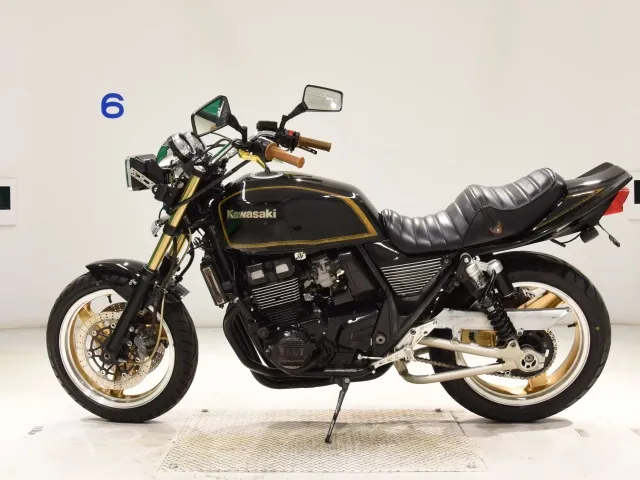 Kawasaki ZRX400-II 1996, чёрный, фото 2
