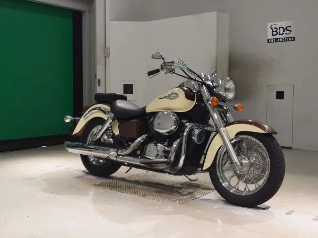 Honda Shadow 750 1998, white | light brown, фото 3