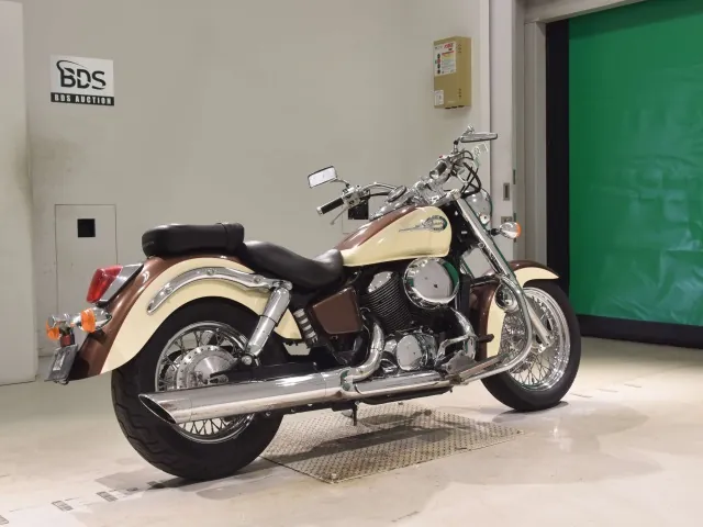 Honda Shadow 750 1998, white | light brown, фото 5
