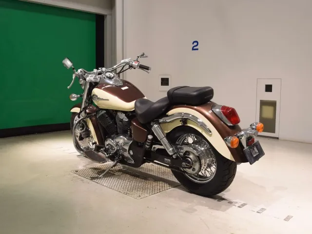 Honda Shadow 750 1998, white | light brown, фото 6