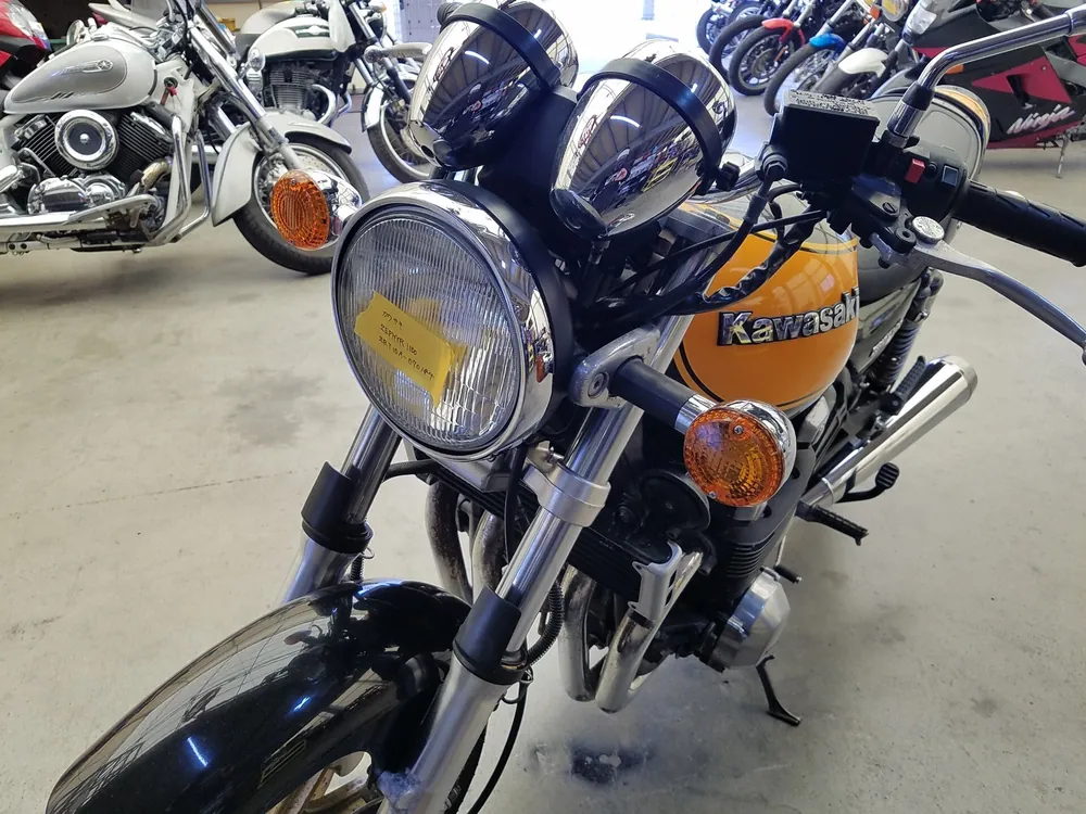 Kawasaki ZRX1100 2006, black / orange, фото 5