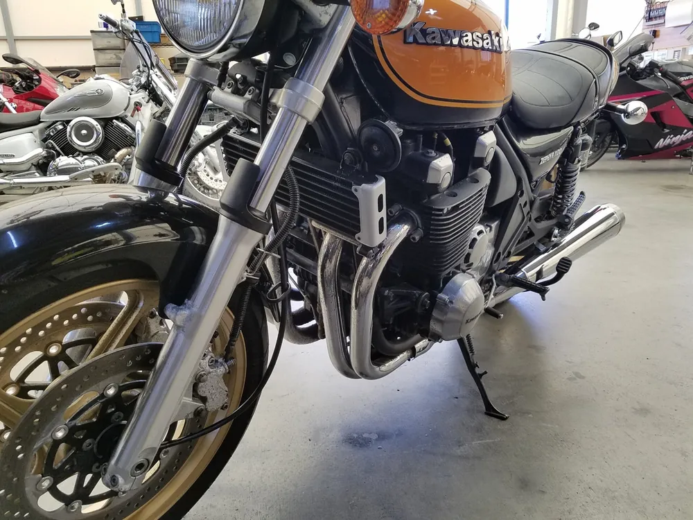 Kawasaki ZRX1100 2006, black / orange, фото 6