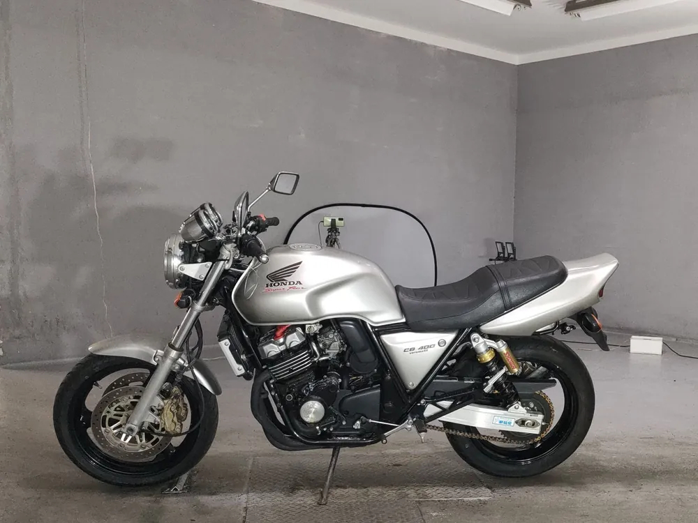 Honda CB400 1998, серебристый, фото 2