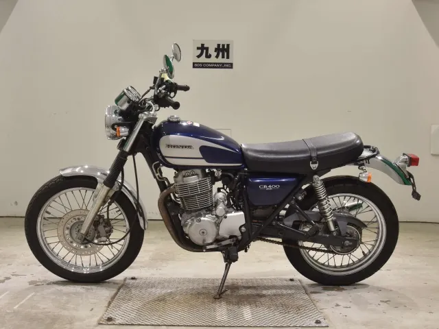 Honda CB400SS 2004, navy blue, серебристый, фото 2