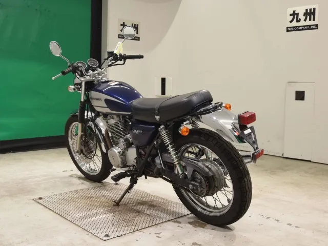 Honda CB400SS 2004, navy blue, серебристый, фото 6