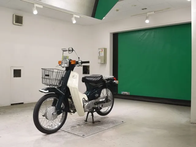 Honda Super Cub, зелёный, фото 4