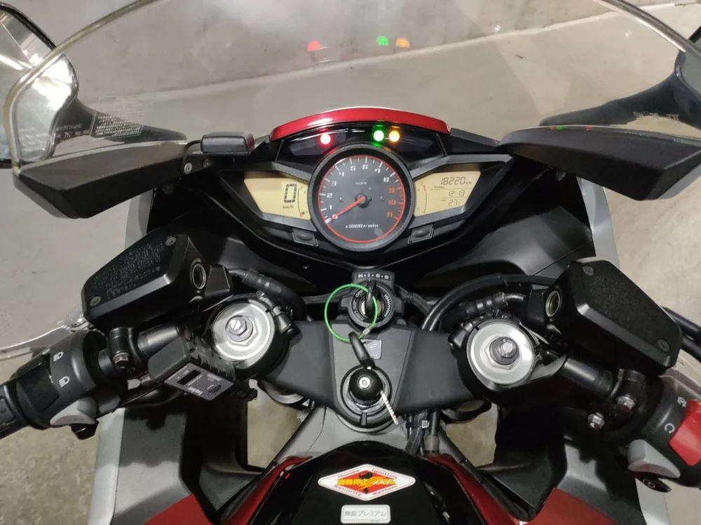 Honda Vfr1200Fd 2010, black/red, фото 5