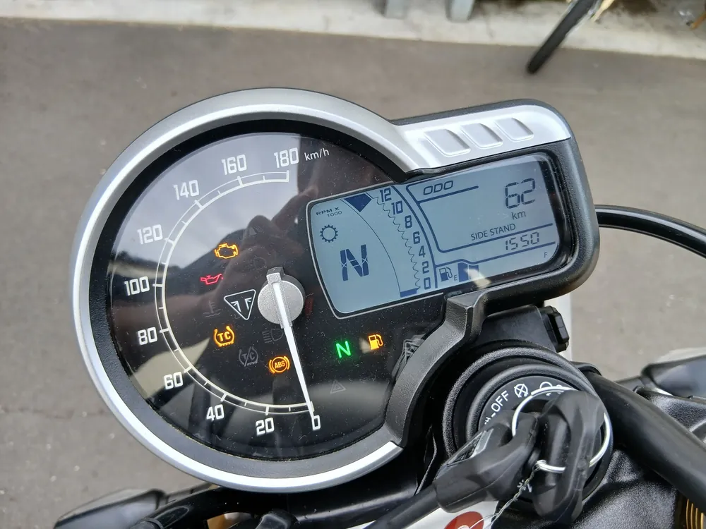 Triumph Speed 400 2024, синий, фото 3