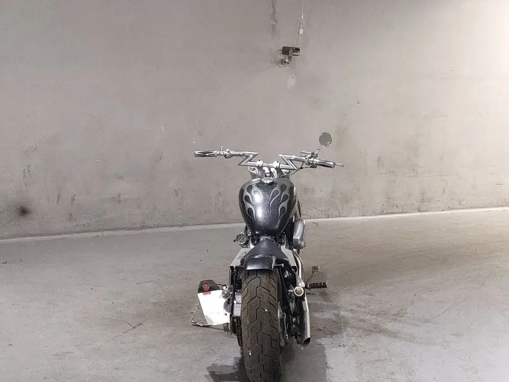 Honda Steed 400 1993, чёрный, фото 4