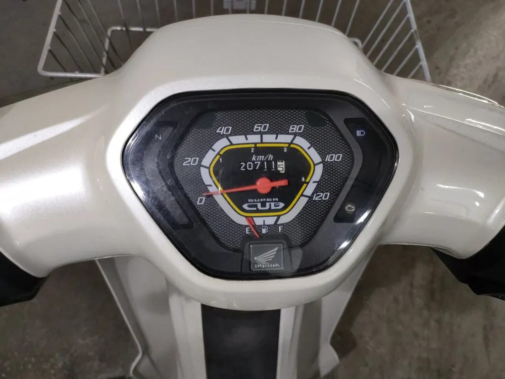 Honda Cross Cub, белый, фото 5