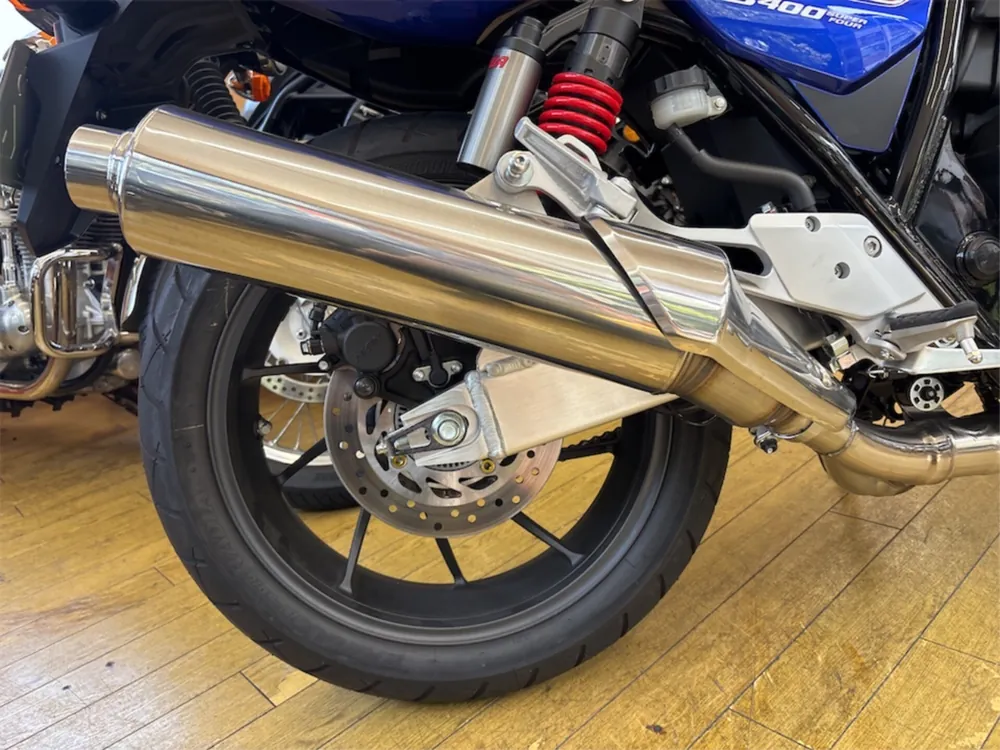 Honda CB400SB 2022, белый, синий, фото 10