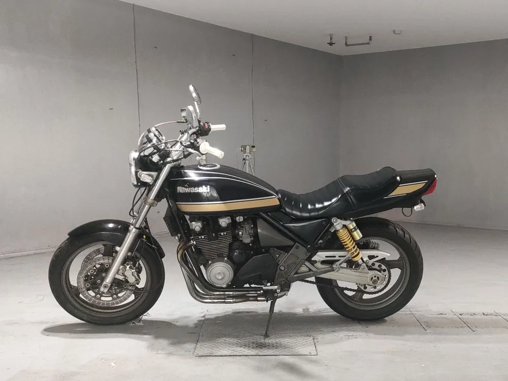 Kawasaki Zephyr 400 1997, синий, фото 2
