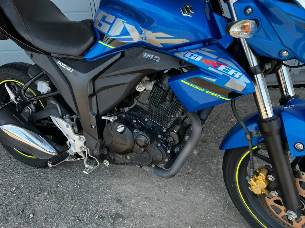 Suzuki Gixxer 150, синий, фото 11