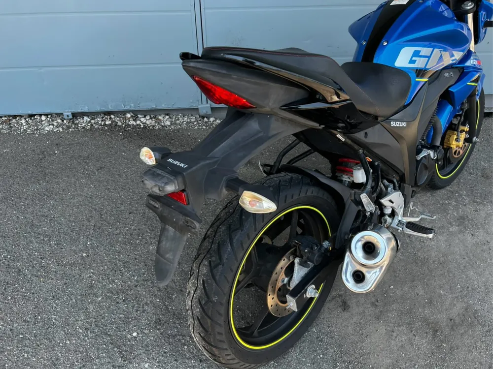 Suzuki Gixxer 150, синий, фото 13