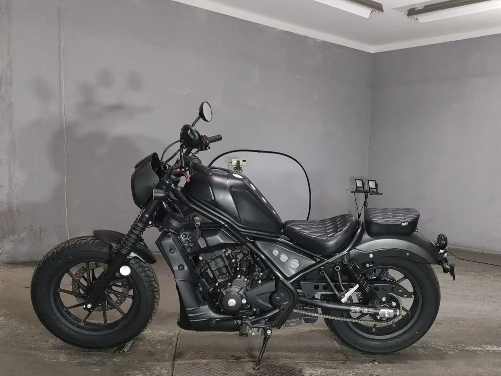 Honda Rebel 250, чёрный, фото 2