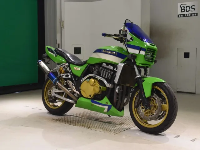 Kawasaki ZRX1100 2001, зелёный, фото 3