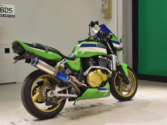 Kawasaki ZRX1100 2001, зелёный, фото 5