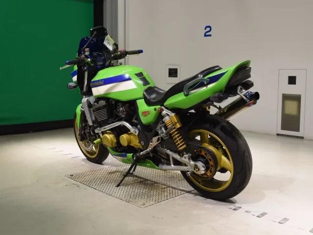 Kawasaki ZRX1100 2001, зелёный, фото 6