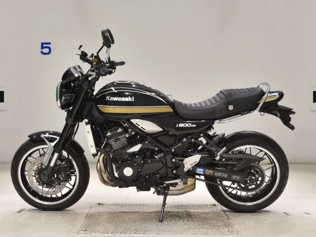 Kawasaki Z900RS, black | gold, фото 2