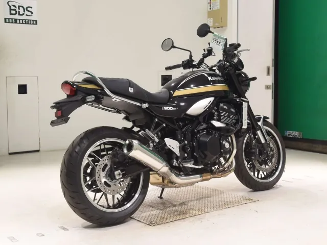 Kawasaki Z900RS, black | gold, фото 5