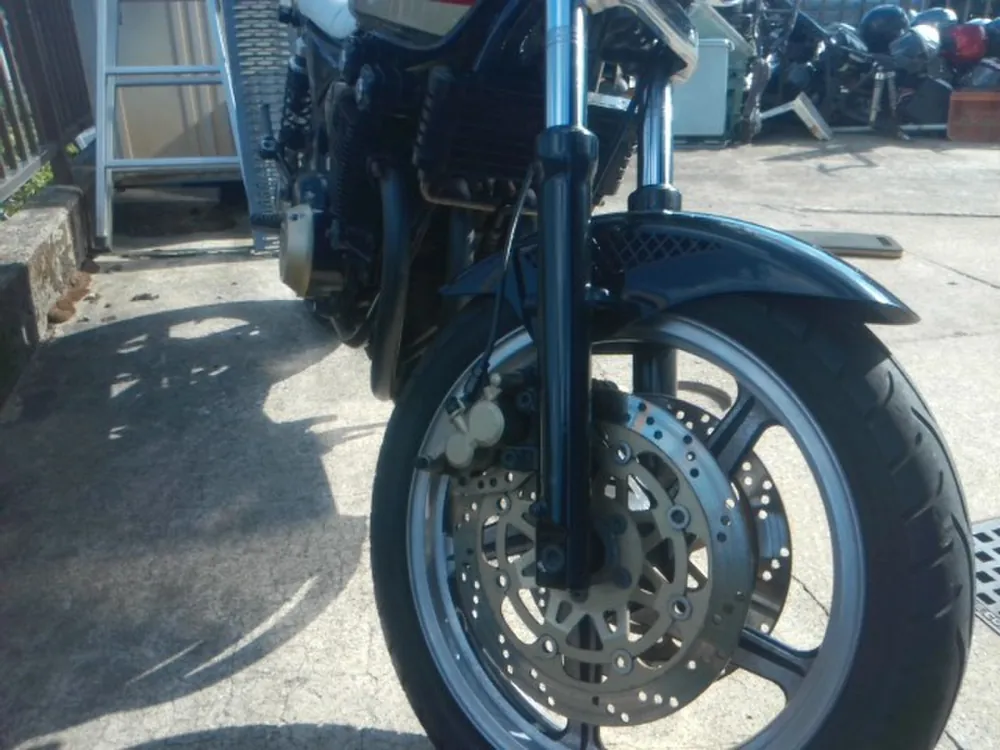 Kawasaki Zephyr 400 1991, black / gold, фото 4