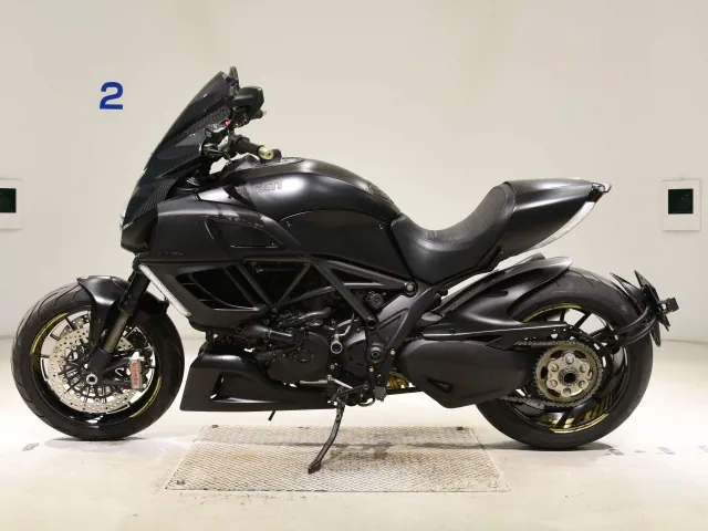 Ducati Diavel 2014, matt black, фото 2