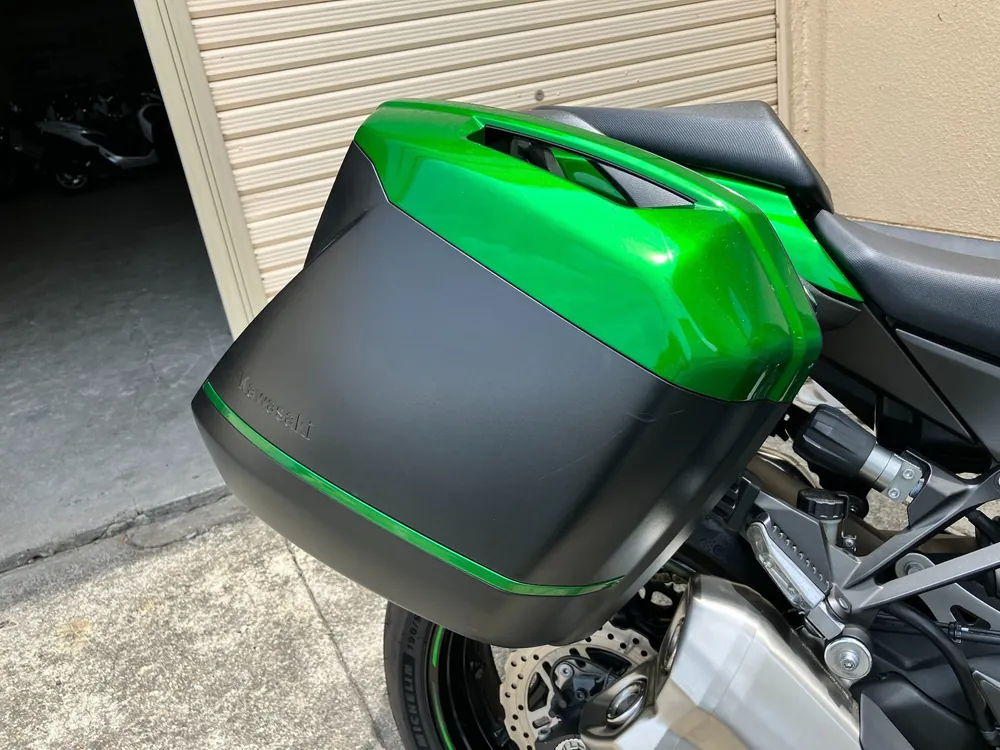 Kawasaki Ninja1000A 2018, серый, зелёный, фото 10