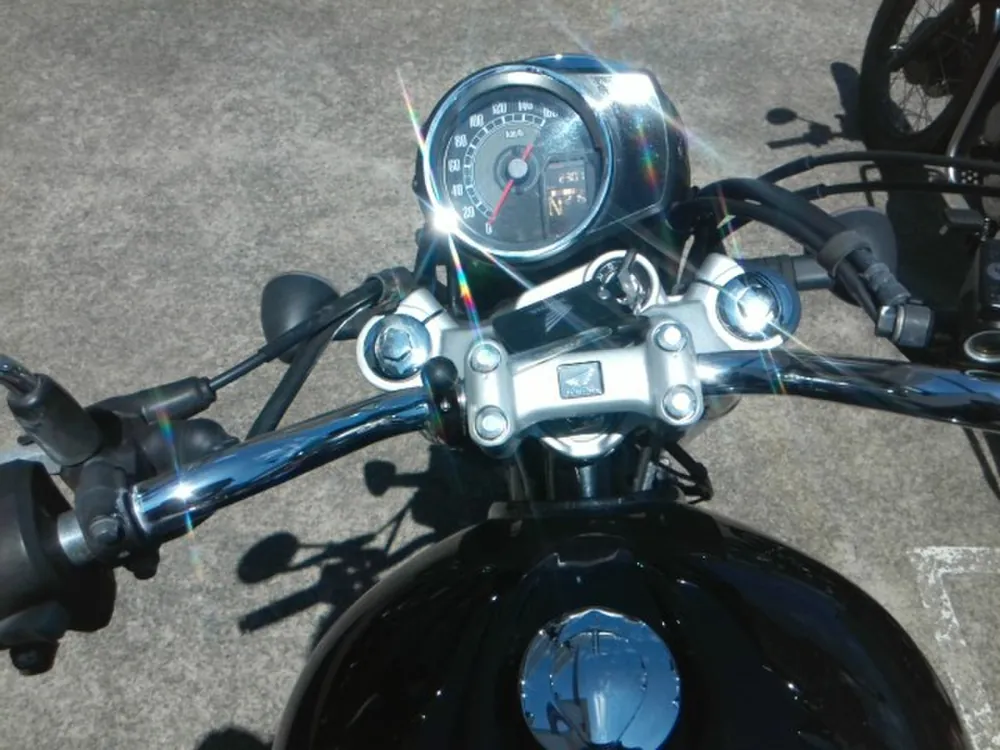 Honda GB350C 2025, чёрный, фото 3
