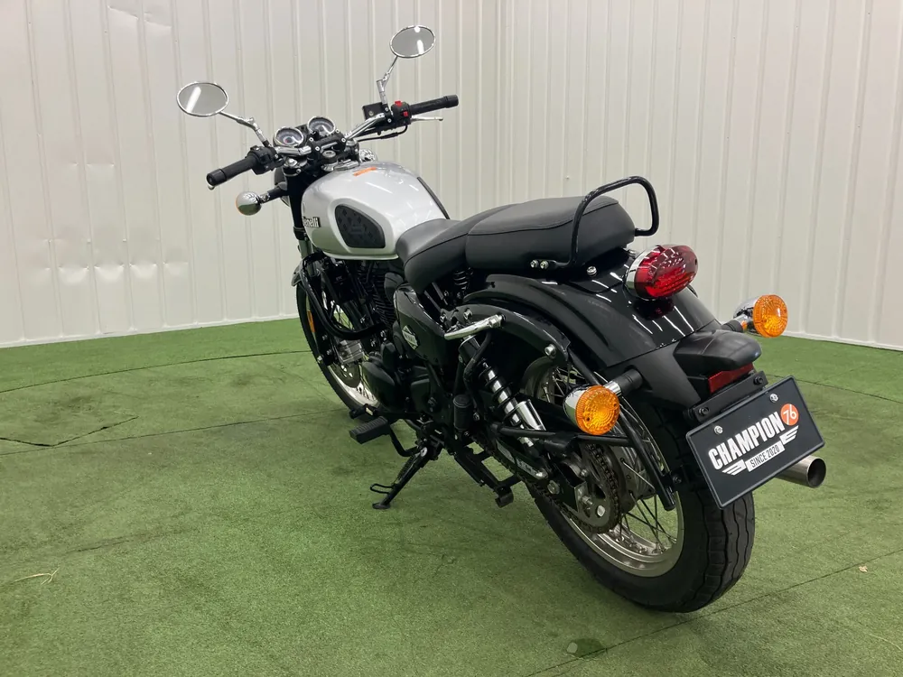 Benelli Imperiale 400 2022, чёрный, серебристый, фото 7