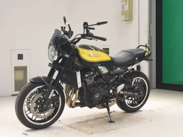 Kawasaki Z900RS 2024, жёлтый, фото 4