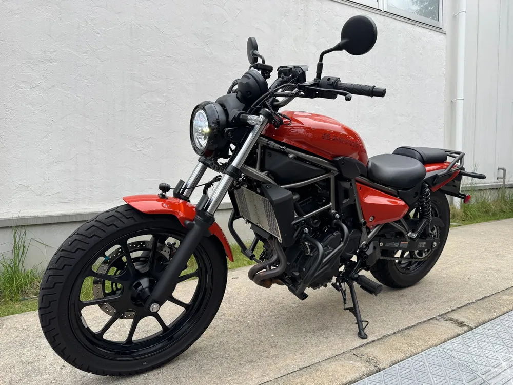 Kawasaki Eliminator 400SE 2025, оранжевый, фото 2