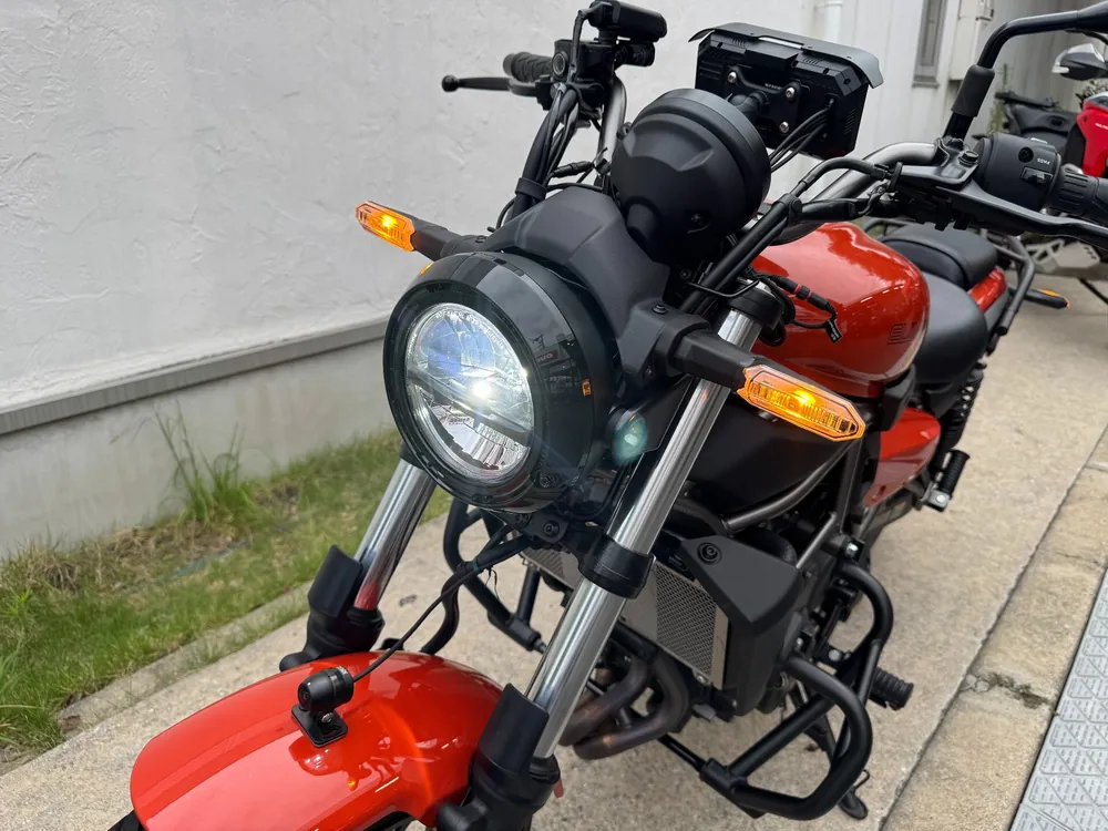 Kawasaki Eliminator 400SE 2025, оранжевый, фото 7