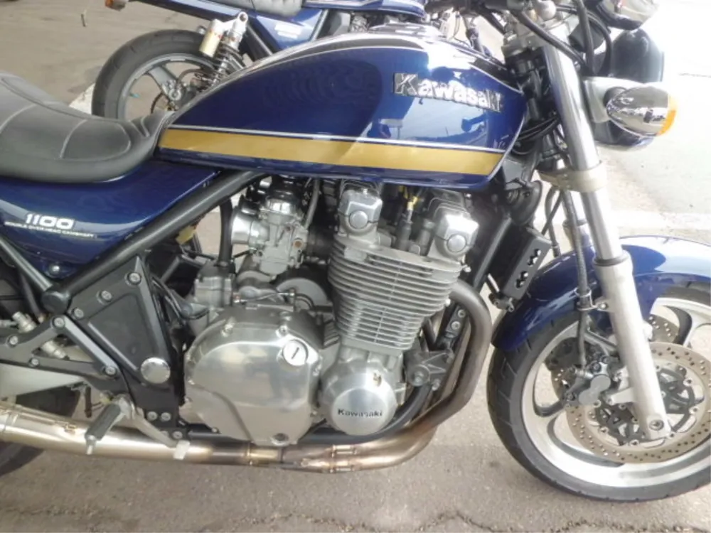 Kawasaki ZRX1100 2000, navy blue, фото 6