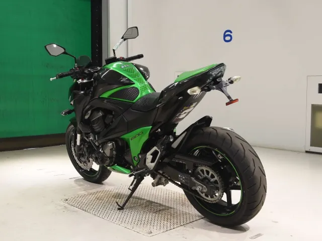Kawasaki Z800 2013, black | green, фото 6