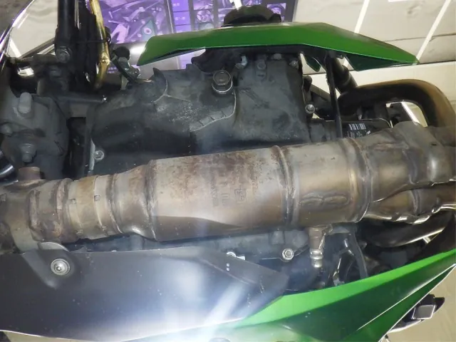 Kawasaki Z800 2013, black | green, фото 7