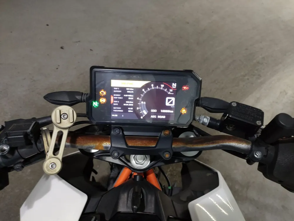 KTM 390 Duke 2019, белый, фото 5