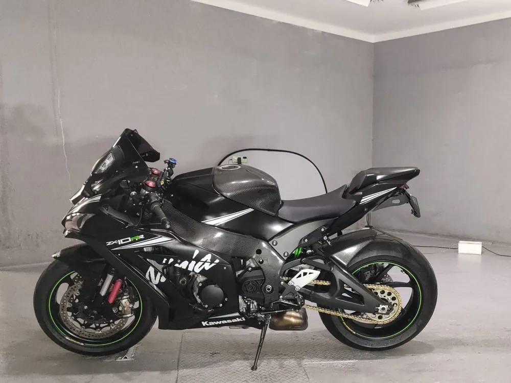 Kawasaki ZX-10RR 2018, чёрный, фото 2