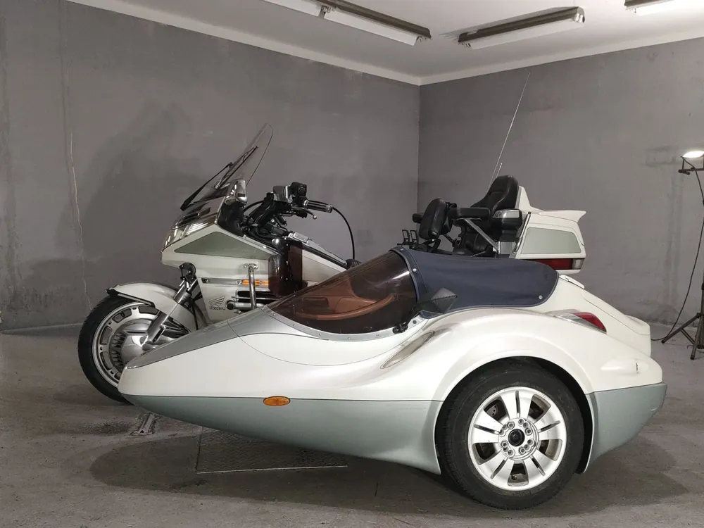 Honda GL1500 2000, белый, фото 2