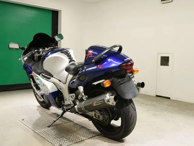 Suzuki GSX1300R Hayabusa 2001, navy blue | silver, фото 6